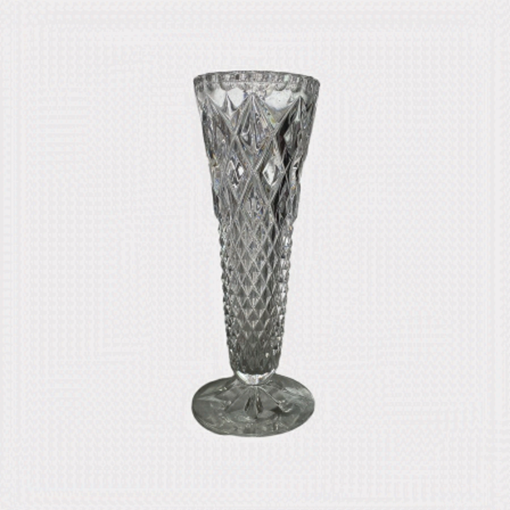 𝅺VINTAGE | Tall Crystal Bud Vase #3